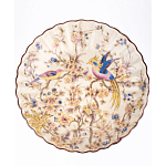 Чаша с цветочным орнаментом на ножке в виде бронзового ангела Eden Garden варинант исполнения - 4 | Loft Concept в Липецке