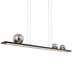 Светодиодная линейная люстра IONA Сhandelier black 103 варинант исполнения - 1 | Loft Concept в Липецке