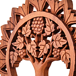 Панно из дерева круглое Osier Panel With Trees варинант исполнения - 2 | Loft Concept в Липецке