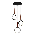 Подвесной светильник с геометрическими источниками света Geometric Architecture of Light варинант исполнения - 1 | Loft Concept в Липецке