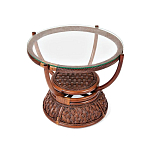 Столик кофейный из ротанга Eloise варинант исполнения - 1 | Loft Concept в Липецке