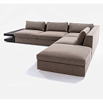 4-х местный Угловой модульный диван Zartаrn с приставным деревянным столиком варинант исполнения - 3 | Loft Concept в Липецке