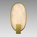 Бра с гравировкой на акриловом плафоне Gravyura Bronze варинант исполнения - 4 | Loft Concept в Липецке