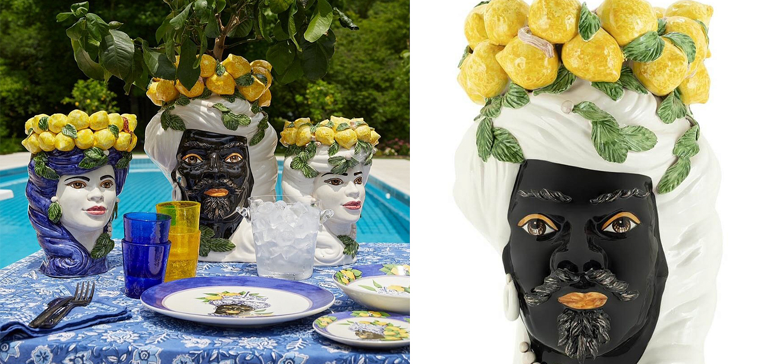 Ваза VASE LEMON HEAD MAN BIG Ваза VASE LEMON HEAD MAN BIG - Loft-Concept в Липецке