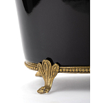 Кашпо Black design варинант исполнения - 2 | Loft Concept в Липецке