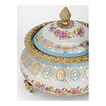 Шкатулка фарфоровая с цветочной росписью Eden Garden варинант исполнения - 2 | Loft Concept в Липецке