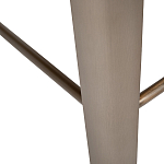 Стул барный светло-серый из экокожи Spectacular High Bar Stool варинант исполнения - 6 | Loft Concept в Липецке