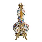 Ваза из фарфора с птицами и цветочной росписью Garden of Eden варинант исполнения - 3 | Loft Concept в Липецке