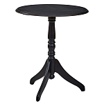 Стол кофейный круглый из массива березы в стиле прованс Vintage варинант исполнения - 1 | Loft Concept в Липецке