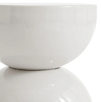 Приставной столик белого цвета Bead варинант исполнения - 3 | Loft Concept в Липецке