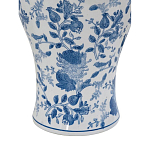 Ваза фарфоровая высокая с синими цветочными мотивами Independence варинант исполнения - 3 | Loft Concept в Липецке