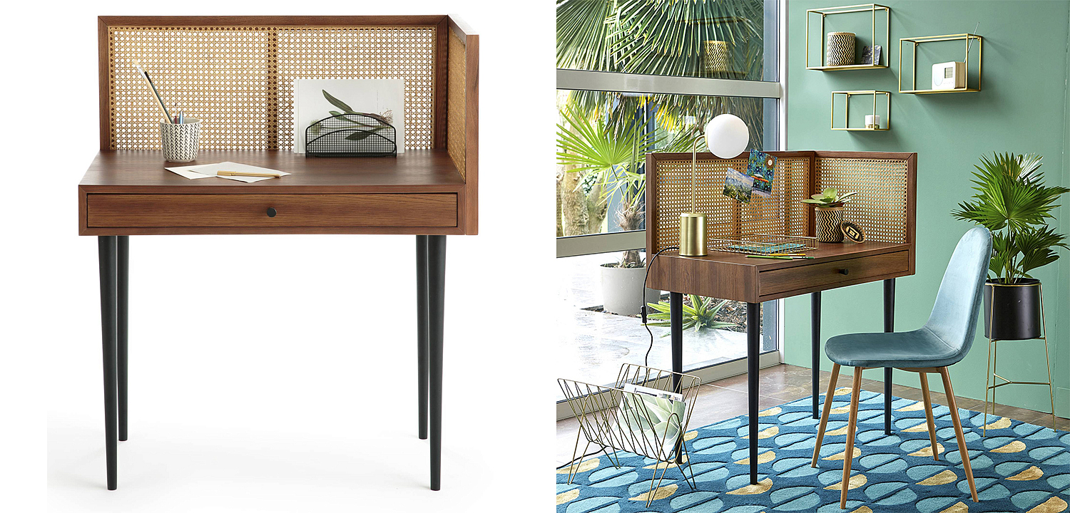 Рабочий стол Agnar Wicker Table Рабочий стол Agnar Wicker Table - Loft-Concept в Липецке