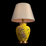 Настольная лампа желтая с изображением птиц Slip Away варинант исполнения - 10 | Loft Concept в Липецке