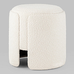 Дизайнерский Пуф Букле Poof Alice White Boucle  варинант исполнения - 3 | Loft Concept в Липецке