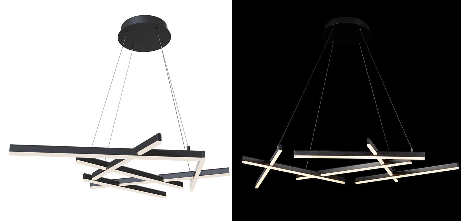 Люстра Smeragde Light Chandelier black Люстра Smeragde Light Chandelier black - Loft-Concept в Липецке