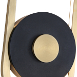 Бра с овальной рамой цвета латунь Midnight Orbit варинант исполнения - 1 | Loft Concept в Липецке