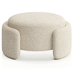 Круглая Оттоманка Alice ткань букле варинант исполнения - 2 | Loft Concept в Липецке