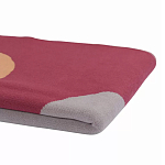 Плед из хлопка с абстрактным принтом Elysian Flow Ember варинант исполнения - 3 | Loft Concept в Липецке