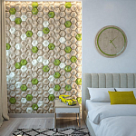 Гипсовая 3D панель с принтографией PM-41 варинант исполнения - 6 | Loft Concept в Липецке