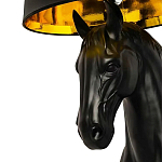 Horse Statue Floor Lamp Большой светильник Черная Лошадь варинант исполнения - 1 | Loft Concept в Липецке