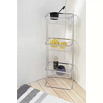 Полка напольная трехъярусная для ванной Bathroom Floor Shelf варинант исполнения - 6 | Loft Concept в Липецке