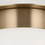 Потолочный светильник с белым матовым шарообразным плафоном Kichler варинант исполнения - 4 | Loft Concept в Липецке