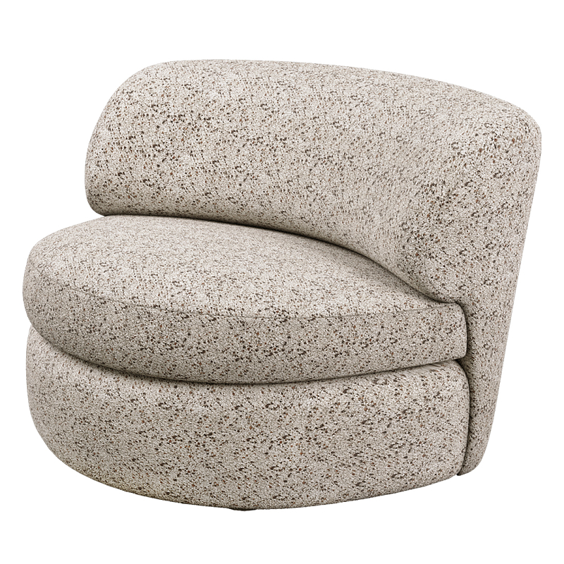 Кресло Ulysses Молочный Серый в Липецке | Loft Concept 