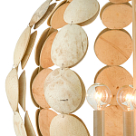 Люстра в форме шара с декором из круглых декоративных элементов Texture Discs варинант исполнения - 1 | Loft Concept в Липецке