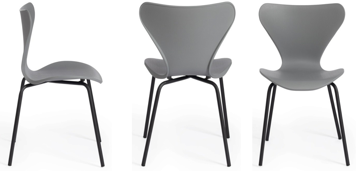 Стул Julissa Grey Chair Стул Julissa Grey Chair - Loft-Concept в Липецке