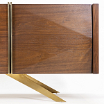 ТВ-тумба в цвете американский орех Introduce варинант исполнения - 4 | Loft Concept в Липецке