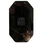 Шкатулка из эпоксидной смолы с цветами черная Epoxy Resin Pink Flowers Box Black варинант исполнения - 1 | Loft Concept в Липецке
