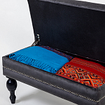 Мягкая банкетка с зоной для хранения Casket Dark Grey варинант исполнения - 4 | Loft Concept в Липецке