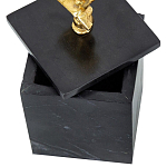 Мраморная шкатулка с бюстом из металла KELLY WEARSTLER варинант исполнения - 5 | Loft Concept в Липецке