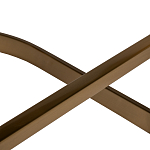 Стул барный букле бежевый с каркасом цвета матовое золото Tactility варинант исполнения - 4 | Loft Concept в Липецке