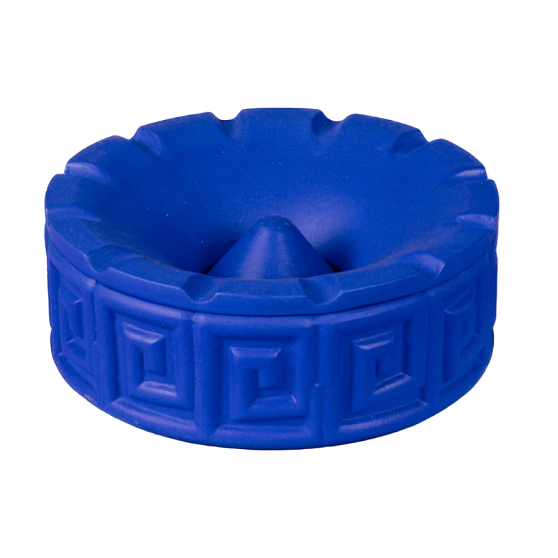 Пепельница Seletti Greche Blue Синий Пепельница Seletti Greche Blue Синий в Липецке | Loft Concept