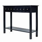 Черная консоль с выдвижными ящиками Monica варинант исполнения - 5 | Loft Concept в Липецке