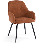 Кресло обеденное на металлических ножках Mazzi Chair варинант исполнения - 2 | Loft Concept в Липецке