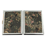 Портсигар на 10 сигарет с газовой зажигалкой из натурального камня Эвдиалит Stone Cigarettes Cases варинант исполнения - 4 | Loft Concept в Липецке