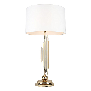 Настольная лампа с белым абажуром Nembus