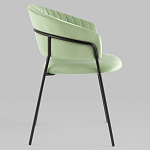 Стул в велюре фисташкового цвета Horizon варинант исполнения - 2 | Loft Concept в Липецке