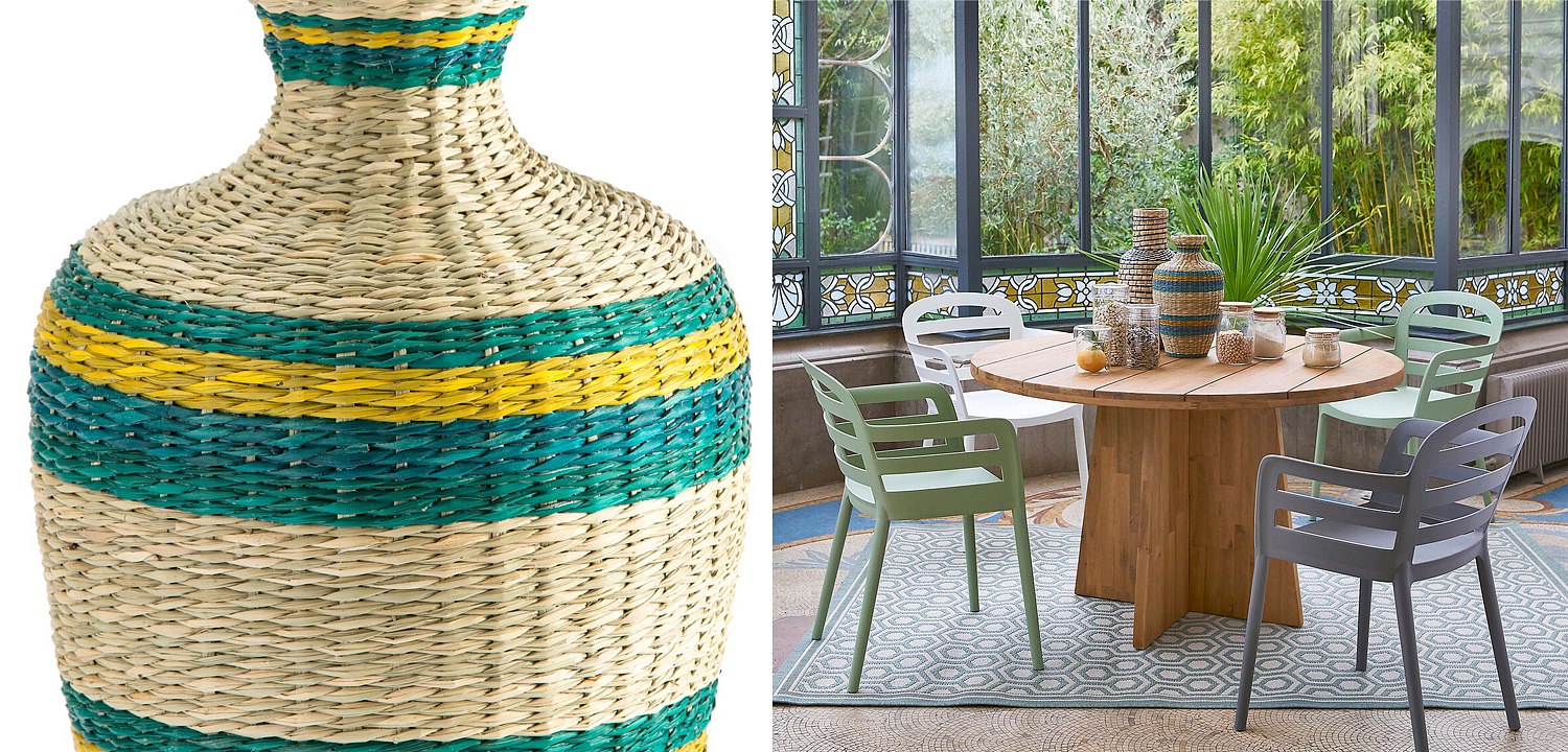 Ваза Wicker Vase бамбук Ваза Wicker Vase бамбук - Loft-Concept в Липецке