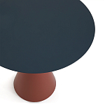 Стол для сада из стали Round Steel варинант исполнения - 4 | Loft Concept в Липецке