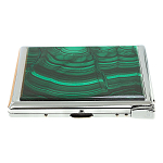 Портсигар на 10 сигарет с газовой зажигалкой из натурального камня Малахит Stone Cigarettes Cases варинант исполнения - 5 | Loft Concept в Липецке