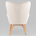 Белое кресло на ножках из массива CORDELIA варинант исполнения - 4 | Loft Concept в Липецке