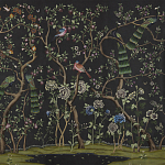 Обои ручная роспись St Laurent Casino metallic silk варинант исполнения - 2 | Loft Concept в Липецке