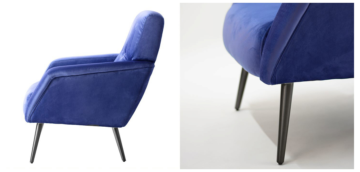 Кресло Diaspro Chair blue Кресло Diaspro Chair blue - Loft-Concept в Липецке