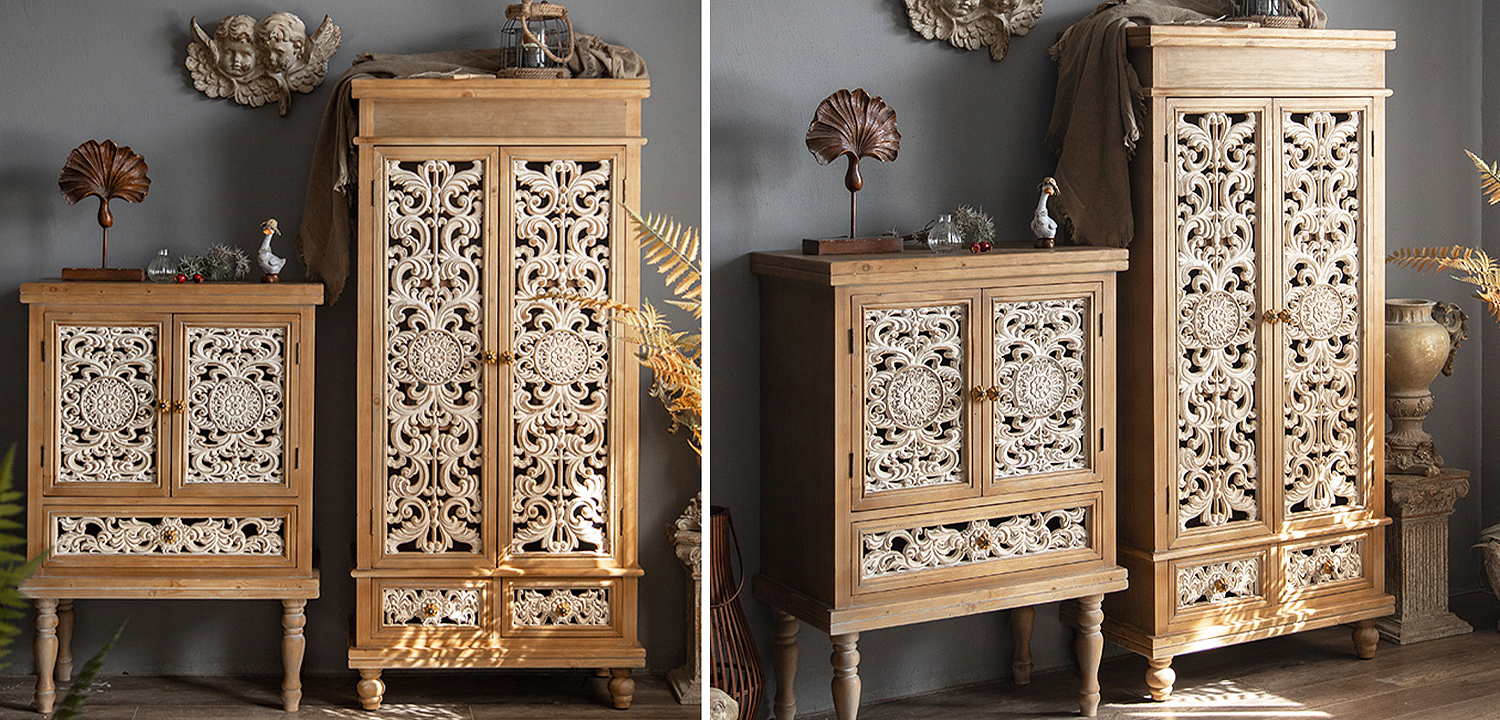 Шкаф Noemie Provence Cabinet Шкаф Noemie Provence Cabinet - Loft-Concept в Липецке