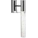 Бра со стеклянным плафоном хром Gileberte Glass Tube Wall Lamp Chrome варинант исполнения - 2 | Loft Concept в Липецке