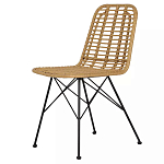 Стул с ротанговым плетением Wicker Stool без подлокотников варинант исполнения - 4 | Loft Concept в Липецке