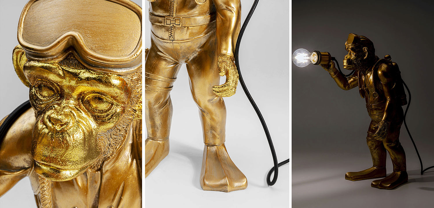 Настольная лампа Monkey Diver Table Lamp Настольная лампа Monkey Diver Table Lamp - Loft-Concept в Липецке